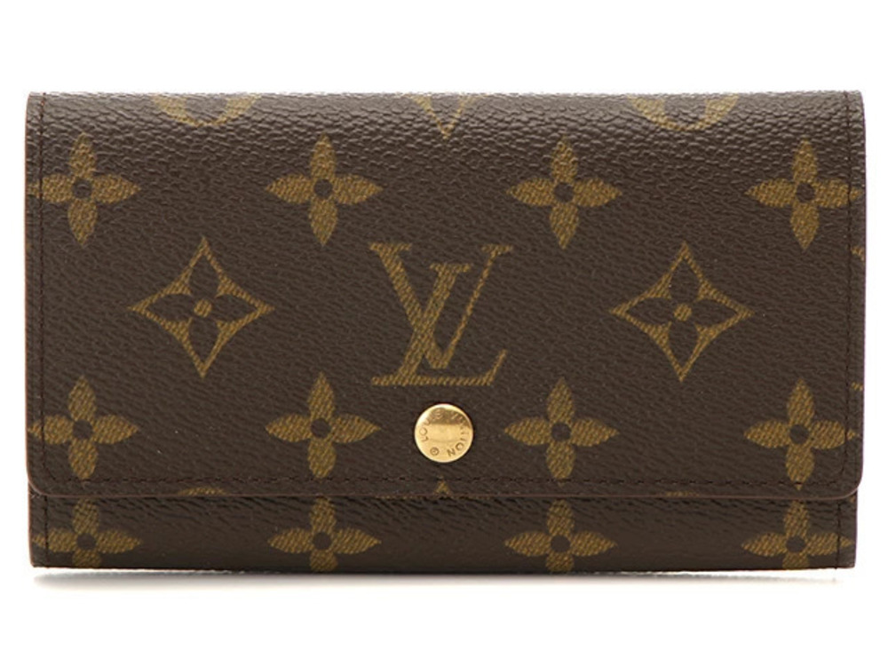 LOUIS VUITTON Portemonnaie Zip Bi fold Wallet Monogram
